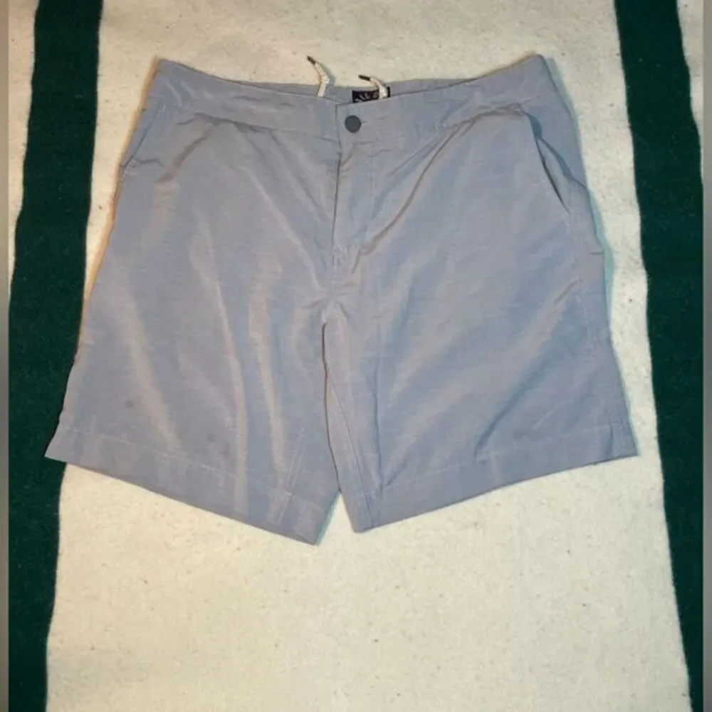 Faherty All Day Shorts‎ Ice Gray Mens Sz 36 Performance Shorts Swim Trunks Combo